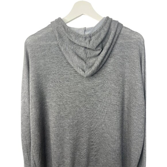 Tresics Gray Hoodie Women’s Small Pullover Lightweight Athleisure Top - Picture 9 of 13